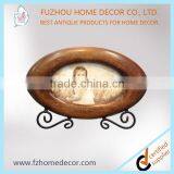 Heart Shape Bed Photo Frame With or Without Mat thumbnail-3