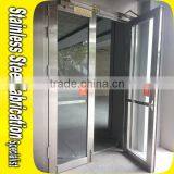 SS304 Customed Size Stainless Steel Profile Inox Door thumbnail-1