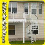 Aluminum Handrails Integral Sell Small Outdoor Spiral Staircase thumbnail-4