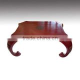 High quality best selling metallic red round table from Vietnam