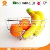 WI2915 Wire Fruit Bowl Holder Display Basket With Banana Hanger Hook thumbnail-2
