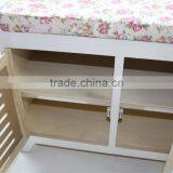 Wooden Shoe Cabinet With Doors thumbnail-6