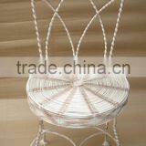 White Iron Cast Chair for Sale