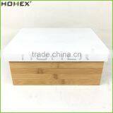 Bamboo Storage Box Chic Bamboo Storage Bin Homex BSCI/Factory thumbnail-4