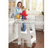 New Design Step-Up Kitchen Helper Stools Kids Step Ladder Stool With Handrail Foot Stool thumbnail-3