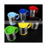 Black Stainless Steel Electric Battery Powered Coffee Cup Warmer thumbnail-5