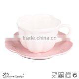 2015 Hot Selling Cute Coffe Saucer and Mug