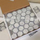 MM-CV233 Wholesale Interior Design Natural Stone Hexagonal Mosaics and Tiles thumbnail-2