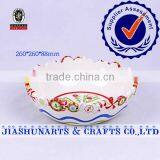 Beautiful Christmas Party Style Ceramic Fruit Bowl thumbnail-1