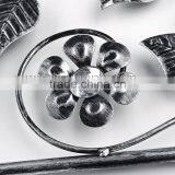 Vintage Flower Metal Wall Digital Clock GZH113 Home Accessories thumbnail-3