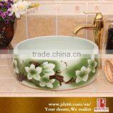 Hot Sale Art Vessel Sink, Pretty Ceramic Basin Sink thumbnail-1