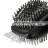 Two Sides Bbq Grill Cleaning Brush With Long Handle thumbnail-4