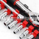 12pcs/set New As Seen on tv Multi-function HAND TOOL Universal Socket Wrench Power Drill Adapter Gator Grip Socket Set thumbnail-3