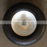 14 Inch 4.0-6 Heavy Load Capacity Metal Rim Hand Trolley Pneumatic Tyre thumbnail-2