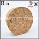 Custom Size Glass Jar Cork Lid Round Glass Jar With Cork Lid for Cosmetic Use thumbnail-3