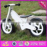 2016 New Design White Funny Children Wooden Balance Bike Without Pedals W16C154 thumbnail-4