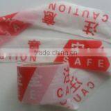 PE Warning Tie Tape Suitable for Marking and Signing Without Glue Adhesive thumbnail-6