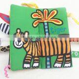 Kid Educational Jungle Cloth Book Baby Intelligence Early Developmental Learning To TW thumbnail-4