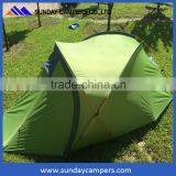 China Factory Selling OEM Luxury Family Green Color Camping Tent for Sale
