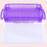 Colorful Large Size Plastic Storage Case With Handle thumbnail-6