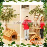 China Manufacturer Wholesale Artificial Tree & Wooden House & Cat Tree House thumbnail-6