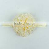 Wholesale White Chiffon Children Elastic Hariband Baby Headband thumbnail-5