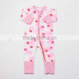 Baby Clothes Summer Hot Sell Polka Dot Printed Cotton Jumpsuit thumbnail-2