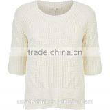 Hot Sale High Quality Women Half Sleeve Sweater Manufacturer thumbnail-1