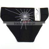 Yun Meng Ni Underwear Fashion Spider Web Printing Briefs Soft Cotton Sexy Woman Panties thumbnail-5