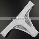 Stock Fashion Summer Style White Sey Panties Underwear Women Briefs Diamond Transparent Bright Side Cotton Thongs g Strings for thumbnail-4