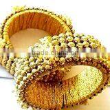 Wholesale Bridal Chura Kangan Bangles, Fancy Indian Bangles Factory Direct Price,Handmade Indian Bridal Jewelry thumbnail-1