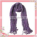Majored Warp Knitted Colourful Scarf Factory in Knit Town of China thumbnail-3