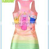 Custom Gym Stringlet Tank Top thumbnail-2
