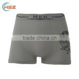 HSZ-0054 Latest Design 2017 Fashion Hot Underwear Panty For Boys Men Seamless Sexy Boxer Stylish Shorts Elastic Waistband Briefs thumbnail-2