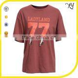 New Printng Design Wholesale China Women Oversized Red t Shirts Custom Printing Women Casual t Shirt thumbnail-1