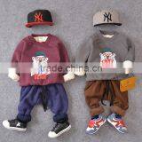 S15273A New Fashion Boy Sweatshirts Printing Pullover Children Hoodies thumbnail-1