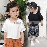 S17103A Hot Sale New 2017 Children Plain T Shirts thumbnail-1