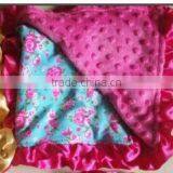 Wholesale Baby Minky Blanket Knitting Baby Minky Blanket Baby Cotton Blanket Minky Dot Baby Blankets Baby Muslin Blanket Swaddle thumbnail-3