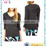 2016 New Style Soft Sweatshirt Fabric Hooded Sweatshirt thumbnail-1