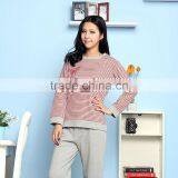 Women Thick Pajamas Set Ladies Nightwear Pajama Sets Cheap Pajama Sets thumbnail-1