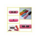 2014Hot Rose Red Beats Pill Speaker Pink Mini Beats Pill Speaker Wireless Beats Speaker Bluetooth Beats Pill Speaker by dr Dre thumbnail-1