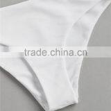 Teen Girl Bathing Suit One Shoulder Swimsuit Woman Seamless Reversible Bikini thumbnail-5