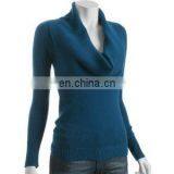 Women's Cashmere Cowl-neck Sweater