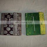 SAREE COVERED PAPER NOTEBOOKS SET OF 3 PCS SET