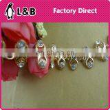 Wholesale Fashion High Quality New Design Popular Garment Rhinestone Chain