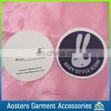 Custom Paper Round Hang Tags for Clothing thumbnail-3