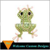 2017 Metal Frog Design Brooch Wholesale Mens Brooch Pin
