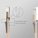 MFi Lightning Cable With Aluminum Connector and Metal Nylon Braided Cable, 1m/1.8m 2.4a thumbnail-2