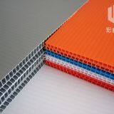 2-7mm Multi-color PP Plastic Hollow Sheet