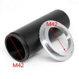 Canon EOS Nikon SLR Digital Camera M42 to C Mount Adapter Lens Photograph CCD to M42 Microscope Camera Adapters thumbnail-2